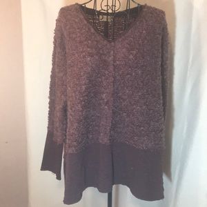 Altar’d State purple pullover sweater.  size: M/L